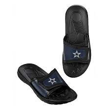 Dallas Cowboys Mens Shower Slide Sandals Ooo I Like These For Me Dallas Cowboys Logo Cowboys Men Shower