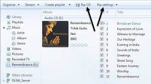 It tells you where the mp3 files will be saved once the cd is ripped (a fancy word for 'copied onto the computer'). Rip An Audio Cd To Mp3 Using Windows Media Player