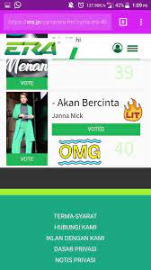 Lagu malaysia terkini 2020 terbaik carta era 40 terkini lagu. Jerjari Gajah On Twitter Done Vote Lagu Akanbercinta Korang Dh Undi Ke Blom Kasik Up Kn Lagu Kesayngn Baby Nickers Ni Jannanick95 Vote Jngn X Vote Dh Nk Terkeluar Dari Carta