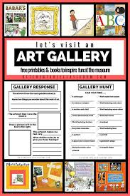 Visit A Museum With Kids Printables And Books To Make It Fun The Kitchen Table Classroom Homeschool Art Art Classroom Management Art Curriculum