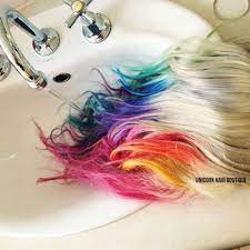 Pros and cons of blonde box dye. Rainbow Ombre Hair Dye Tips Hair Chalk Blonde Dip Dye