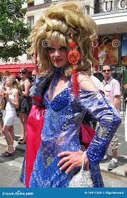 Crossdressing at Paris Gay Pride 2010 Editorial Image - Image of festival,  costume: 14911265