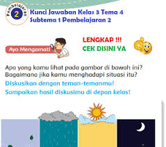 Kunci jawaban buku tematik tema 2 kelas 6 sd subtema 1: Lengkap Kunci Jawaban Kelas 3 Tema 4 Subtema 1 Pembelajaran 2 Simple News Kunci Jawaban Lengkap Terbaru