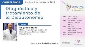 Dec 16, 2019 · a disautonomia, ou disfunção autonômica, é um termo médico usado para descrever uma condição que prejudica várias funções do corpo, pois provoca alterações no sistema nervoso autônomo, que é composto pelo cérebro e nervos e é responsável por movimentos involuntários do corpo como batimentos cardíacos, controle da respiração, controle da temperatura e pressão arterial. Conferencia Diagnostico Y Tratamiento De La Disautonomia Conectiva