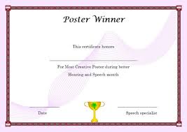 This should be pretty easy? Winner Certificate Template 40 Word Templates For Competitions Contests Demplates