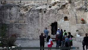 The place of crucifixion was near a garden, where there was a new tomb, never used before (john 19:41). Debate Over Jesus Burial And Resurrection Site Bible Roads