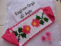 Gul Desenli Uzun Lif Yapimi Knitting Crochet Handmade Pattern Grannysuare Youtube Tig Isleri Boncuklu Tig Tig Desenleri