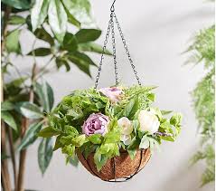 Julie will help you to select the perfect faux flowers and answer any questions you may have whilst you browse the peony store in an exclusive opportunity to have the place to yourself. As Is Wicker Park Peony Berry Faux Floral Basket Indoor Outdoor Qvc Com