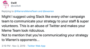 Elizabeth Warren S Meme Team Know Your Meme