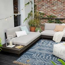 Build Your Own Portside Low Outdoor Sectional In 2020 Outdoor Furniture Outdoor Rugs Indoor Outdoor Rugs