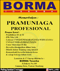 Produk utama perusahaan adalah pesawat, komponen struktur pesawat, jasa pesawat terbang, dan rekayasa. Borma Toserba Loker Lowongan Kerja Bandung Jawabarat
