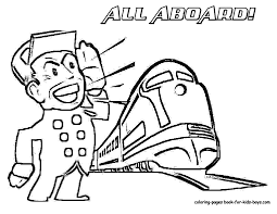These train coloring pages to print will surely make things easier for both of you. Steel Wheels Train Coloring Sheet Yescoloring 24 Free Trains