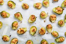 Stuffed Brussels Sprouts Recipe Brussels Sprouts Recipe Sprout Recipes Recipes