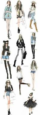 Casual Fashion Illustration Fashion Art Fashion Design Drawings Fashion Illustration Sketches
