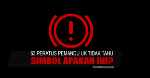 Gambar di atas adalah contoh logo dan punca permasalahan yang ada pada kenderaan anda. Ramai Pemandu Uk Kurang Pengetahuan Senggara Kereta Tidak Tahu Simbol Amaran Brek