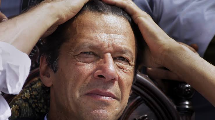 Image result for Imran khan sad pic"