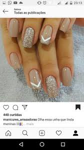 Diseños de uñas y más… por @sandysatelier. Pin De Dorisbolero Doris En Unhas Unas Formales Unas Decoradas Con Brillos Manicura De Unas