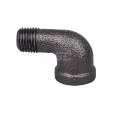 Value Collection - Black 90 ° Street Elbow: 1/4″, Threaded - 53577169 - MSC  Industrial Supply