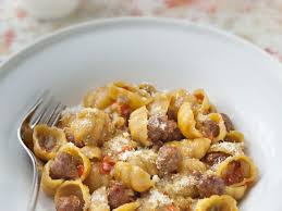 Pastasotto Poivron Merguez Pates Facon Risotto Recette Recettes De Cuisine Cuisine Italienne Merguez