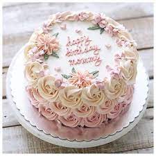First one i have been brave enough to do a design which wasn't completely smothered with decoration (to disguise the icing underneath), and i was really quite pleased with the way the icing went on. 50 Mother Day Cake Ideas Cake Mothers Day Cake Cupcake Cakes