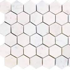 Penny round tiles for your kitchen or bathroom project, floor design or penny tile backsplash. Prisma 8 X 14 Marble Mosaic Tile Mosaic Flooring Hexagonal Mosaic Marble Mosaic