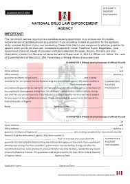 Candidate's passport nigeria customs service photograph. Ndlea Guarantor Form Available Download Pdf For Recruitment Screening Voice Of Nigeria