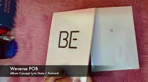 Kcphpreorder txt 2nd repackage album [the chaos chapter: Unboxing Bts Be Deluxe Edition Weverse Pob Youtube