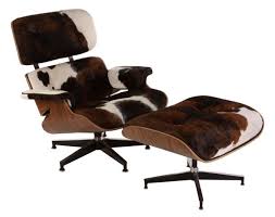 Eames Chair With Cow Hide Eames Lounge Chair Lounge Chair Eames