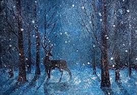 Мастер - класс «Олень в ночном зимнем лесу» - Детская художественная школа  им А.П.Рябушкина