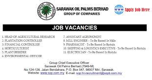 Copyright @ 2018 sriwijaya palm oil group | contact us. Baru 11 Jawatan Kosong Sarawak Oil Palms Berhad Dbjobasia Com Terbaru Jawatan Dibuka