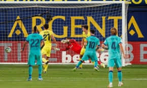 Game played at 5 jul 2020. Villarreal 1 4 Barcelona La Liga As It Happened Football The Guardian