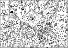 Super coloring collection for adults. Printable Coloring Easy Trippy Coloring Pages For Adults Novocom Top
