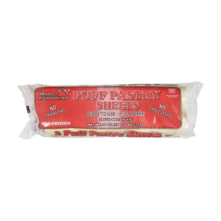 Product Photo: Indo-European Puff Pastry Sheets 26oz