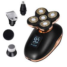 Hair should be washed before it's cut so that it is easy to comb and doesn't have any extra bends or waves. Electric Razor For Men Bald Head Shaver Hair Clippers Wet Dry 5 In 1 Head Face Grooming Kit Cordless Rechargeable Lcd Display Buy Online In Aruba At Aruba Desertcart Com Productid 219046580