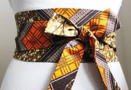 Ankara Print Obi Belt L African Ankara Print Obi By Loveyaayaa African Print Dresses African Fashion Dresses African Accessories