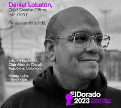 Festival ElDorado anuncia a Daniel Lobatón como presidente del jurado y  abre sus inscripciones