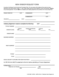 Because a customer should not take a load of a vendor registration form field. Vendor Request Form Fill Out And Sign Printable Pdf Template Signnow