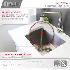 Check spelling or type a new query. 25 L X 18 W Stainless Steel Single Basin Undermount Kitchen Sink With Grid And Strainer Overstock 19976925