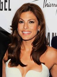 Her teased ponytail look coordinates well with her beautiful. Eva Mendes Loose Wavy Hairstyle For Long Hair Popular Haircuts