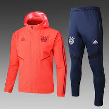Bayern Munchen 19 20 Orange Hoodie Men Windbreaker Suit Hoodies Men Men S Windbreaker Windbreaker