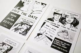 Fun Black And White Comic Strip Wedding Invitation By Invitatio Stripverhalen Strip Uitnodiging