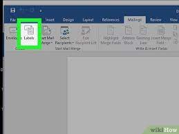 The label options dialog box opens. How To Create Labels In Microsoft Word With Pictures Wikihow