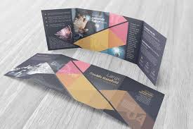 Double Gatefold Brochure Mockups In 2020 Postcard Mockup Brochure Design Template Brochures Mockups