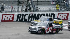 One by one, each competitor will take their turn on same stage. John Hunter Nemechek Outruns Boss To Win Nascar Truck Race At Richmond The Spokesman Review