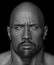 Dwayne The Rock Johnson Done For Wwe Hossein Diba The Rock Dwayne Johnson Zbrush Dwayne The Rock
