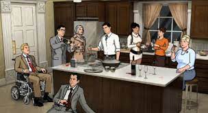 Jon benjamin, judy greer, amber nash, chris parnell. Archer Review Lo Scandalo Episode 3 8 Paste