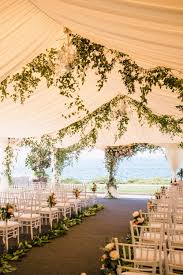 Greenvine Draped Summer Wedding Ceremony At The Woodmark Hotel In 2020 Outdoor Tent Wedding Wedding Tent Decorations Tent Wedding