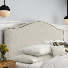 The focal point of every bedroom is the bed and what's hanging above it, so it's important to pick your artwork carefully. Walton Upholstered Panel Headboard Reviews
