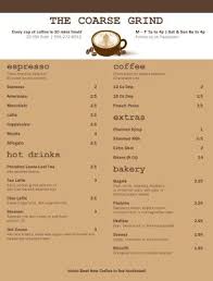Traditional Coffee Menu Coffee House Menus Coffee Menu Coffee Shop Menu Coffee Gifts