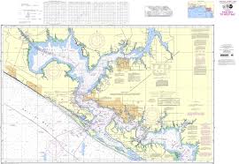 Noaa Chart 11390 Intracoastal Waterway East Bay To West Bay